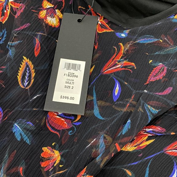 RACHEL ZOE Silk Midi Length Dress - Picture 8 of 9